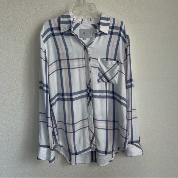 Rails Plaided Button Down Long Sleeve Flannel - Picture 2 of 6